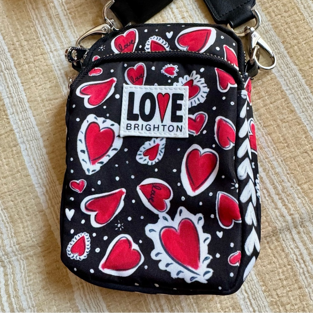 NWT - 5 BRIGHTON LOVE COLLECTION - BACKPACK, 3 CROSSBODY BAGS & UMBRELLA - Picture 2 of 16